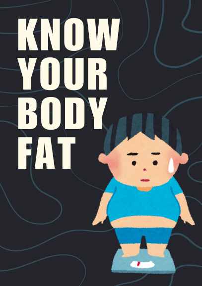 Animated character on weighing scale
